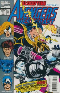 Avengers West Coast #101 VF ; Marvel | Bloodties 3