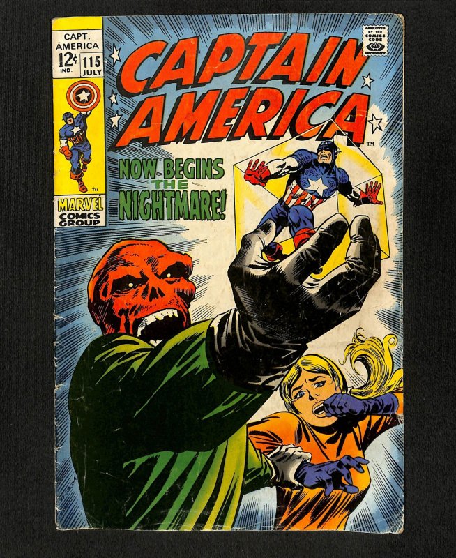 Captain America #115 Red Skull!