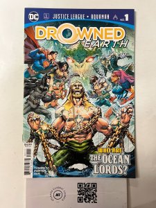 Justice League Aquaman Drowned Earth #1 VF-NM DC Comics comic book 23 MS34