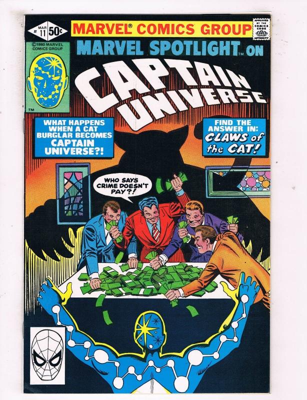 Marvel Spotlight #11 VF Marvel Comics Comic Book Captain Universe Mar 1981 DE44 