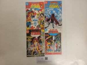4 The New Teen Titans DC Comic Books #15 16 17 18 42 TJ44