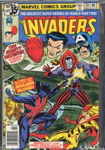 The Invaders #34 (1978) The Invaders