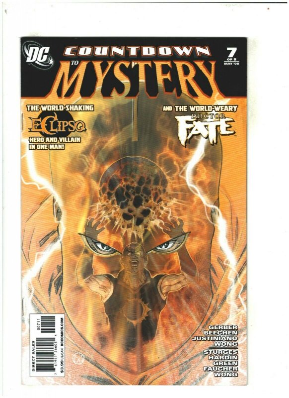 Countdown to Mystery #7 NM- 9.2 DC Comics 2008 Dr. Fate & Eclipso