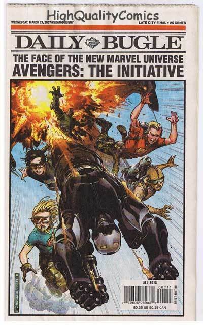 AVENGERS - INITIATIVE / DAILY BUGLE, Promo, 2007, NM, more in store