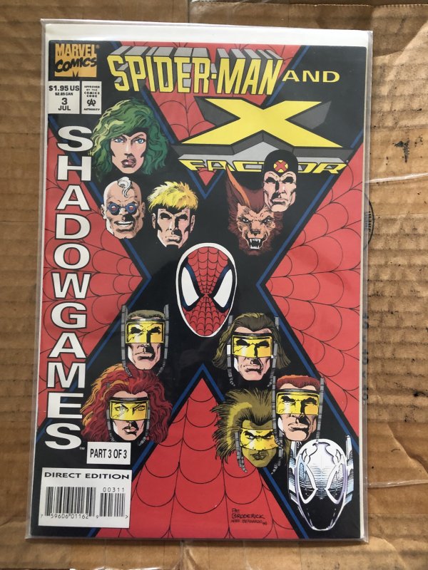 Spider-Man and X-Factor: Shadowgames #3 (1994)