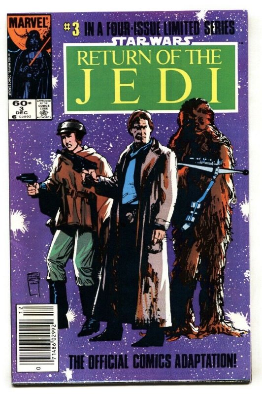 Star Wars The Return of the Jedi #3-1983- NEWSSTAND -comic book