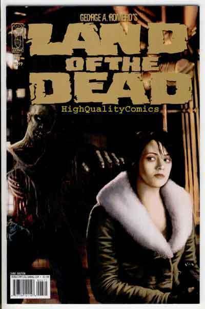 LAND of the DEAD #4, NM-, George Romero, Zombies, Gore,2005,more Horror in store