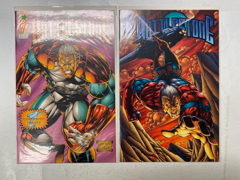 5 IMAGE comic book BattleStone #1 2 Black White #1 2 Blood Wulf #3 53 KM41