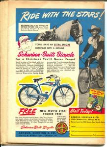 Blue Bolt Vol.8 #8 1948-Novelty-Sgt. Spook-Roy Rogers photo ad-G/VG