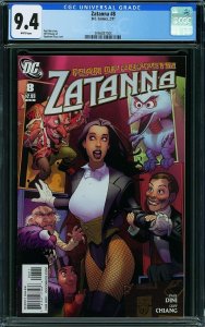 Zatanna #8 (2011) CGC 9.4 NM