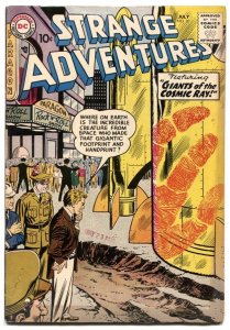 Strange Adventures #82 1957- Giants of the Cosmic Ray FN