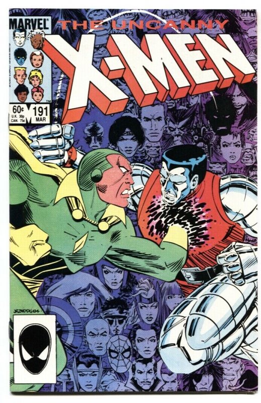 X-MEN #191 1985 MARVEL 1st appearance of Nimrod NM-