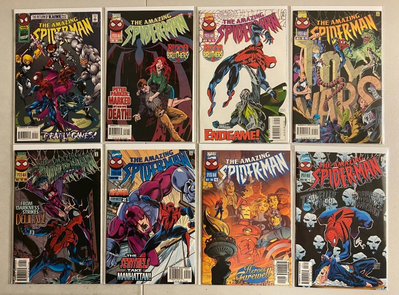 Amazing Spider-Man lot #401-441 Marvel 1st Ser (8.5 VF+) 38 diff (1995 to 1998)