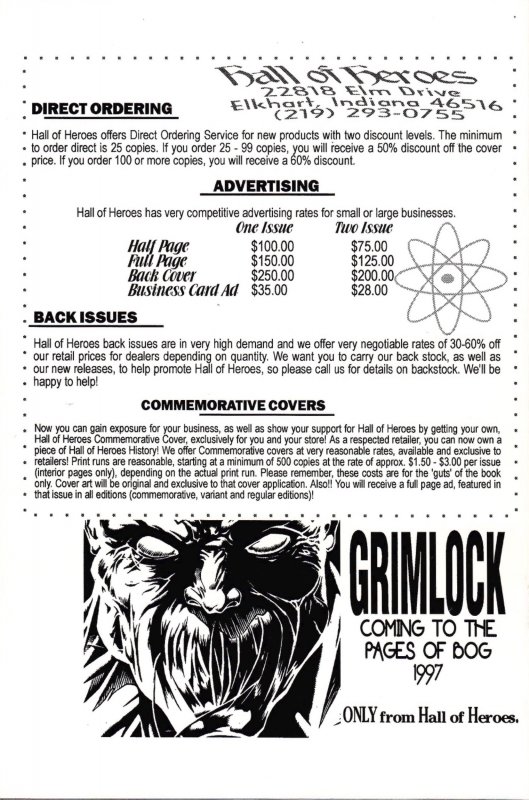 Bog Swamp Demon #3 New (1996)