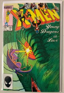 Uncanny X-Men #181 Direct Marvel 1st Series (8.0 VF) (1984)