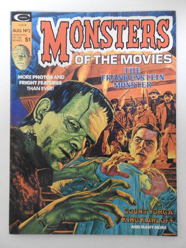 Monsters of the Movies #2 (1974) Beautiful VF-NM Condition!