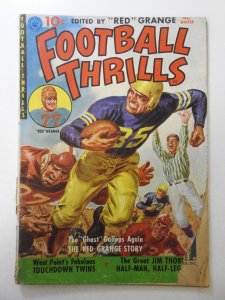 Football Thrills #1 (1951) FR Condition see description