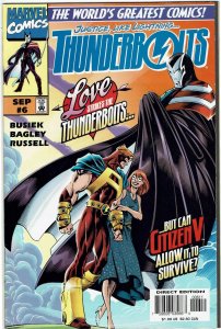 Thunderbolts #6 (1997 v1) Kurt Busiek Mark Bagley Elements of Doom NM
