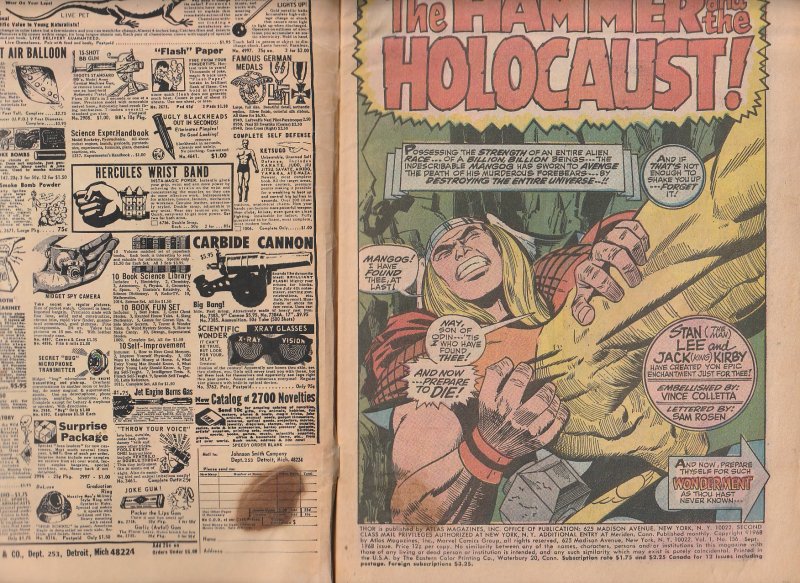 Thor(vol. 1)# 156  MAGOG !