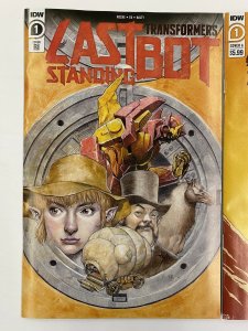Transformers Last Bot Standing #1 Cover A + 1:10 E.J. Su Set of 2 NM IN-HAND!