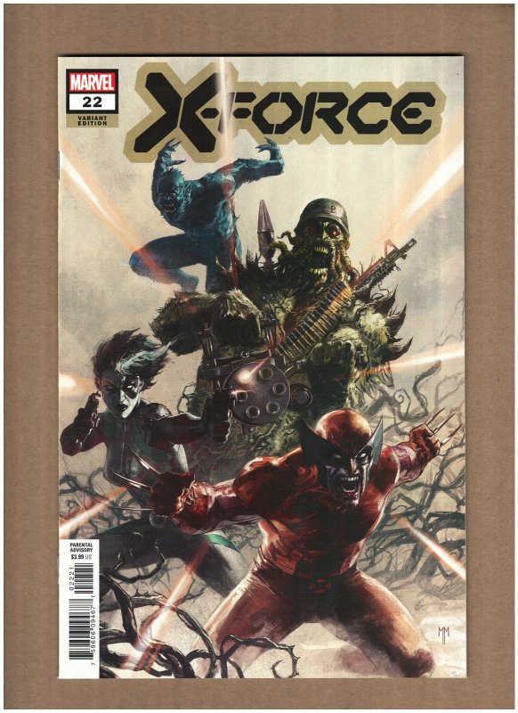 X-Force #22 Marvel Comics 2021 WOLVERINE DOMINO Mastrazzo Variant NM 9.4