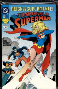 Adventures of Superman #502 (1993) Superboy