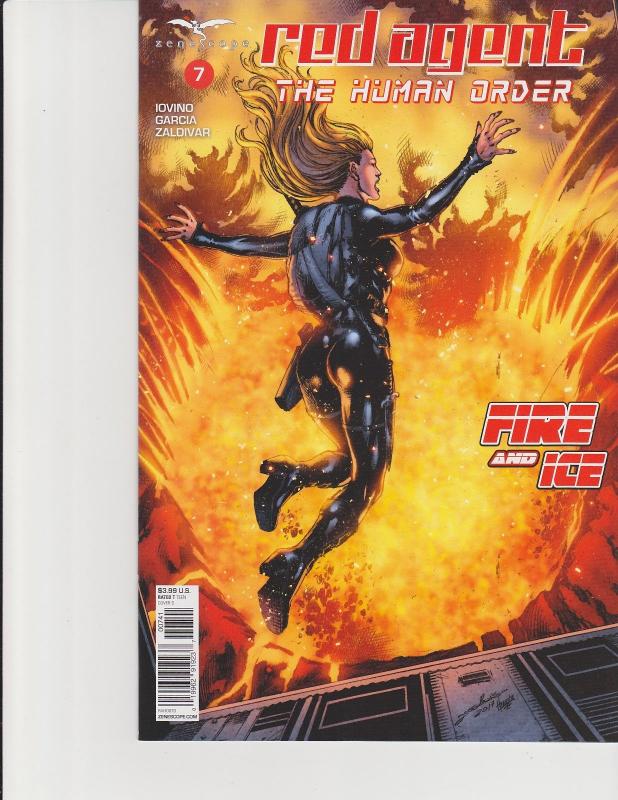 Red Agent Human Order #7 Cover D Zenescope Comic GFT NM Luis