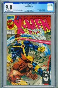 X-Men #1 CGC Graded 9.8 1991 Wolverine cover 3822059012