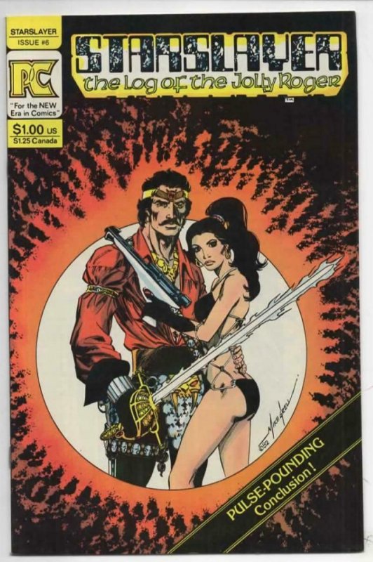 STARSLAYER #6, VF/NM, Log of the Jolly Roger, Pacific, Grell, 1982 1983