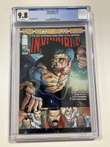 INVINCIBLE 77 CGC 9.8 WHITE PAGES IMAGE 2011