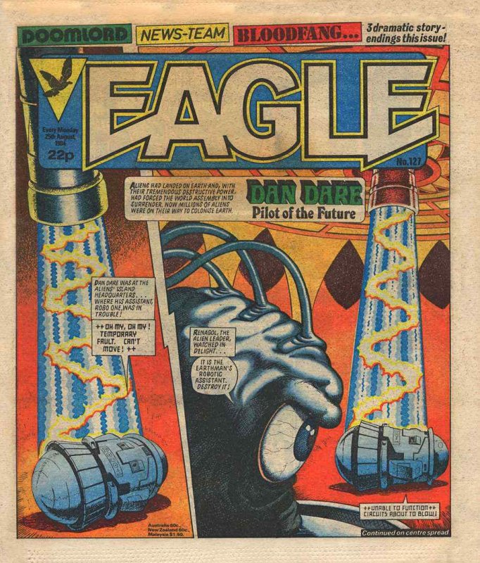 Eagle (2nd Series) #127 FN ; IPC | Dan Dare