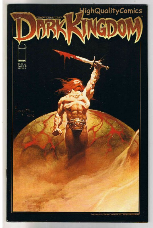 Frank Frazetta : DARK KINGDOM #3, Tim Vigil, 2008, NM, more Frazetta in store 