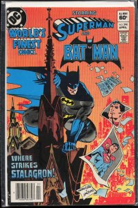 World's Finest Comics #290 (1983) Superman and Batman