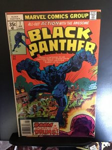 Black Panther #7 (1978) high-grade Jack Kirby key! VF+ Wow