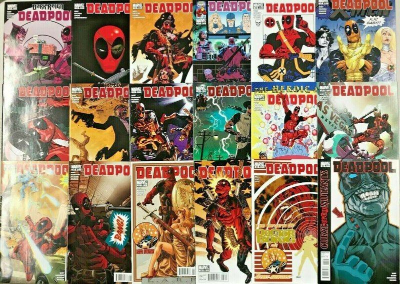 DEADPOOL#12-51 VF/NM LOT (40 BOOKS) 2008  MARVEL COMICS