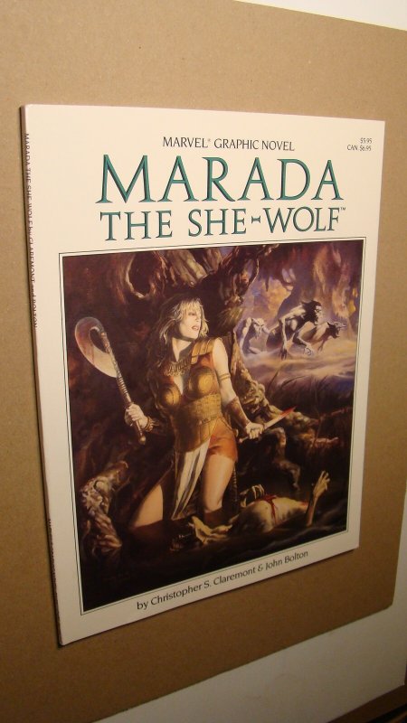 MARVEL GRAPHIC NOVEL MARADA THE SHE-WOLF *NM 9.4* CONAN SAVAGE SWORD HOWARD