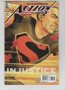 ACTION COMICS (2011 DC) #45 CVR A AARON KUDER