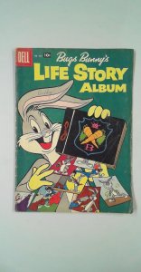 Four Color #838 (1957) GD BUGS BUNNY LIFE STORY ALBUM