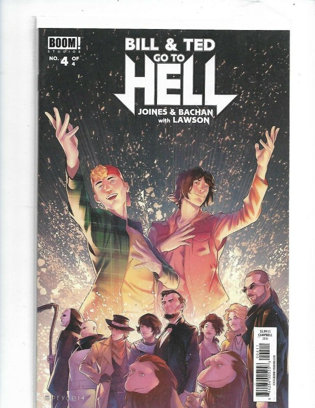 BILL & TED GO TO HELL/ And/ Movie/ comic #1 2 3 4/ Set/ Run/ Keanu/ NM  nw122 