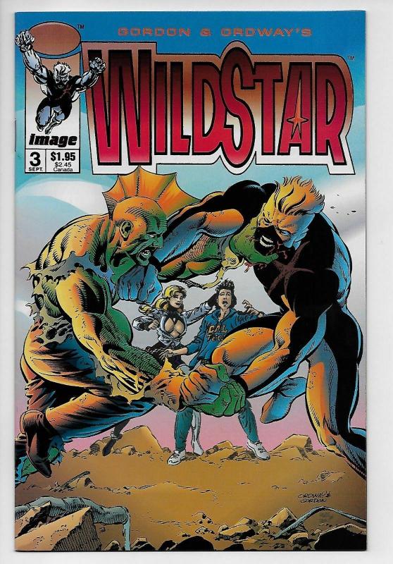 Wildstar #1,2,3,4 Set (Image, 1993) VF/NM