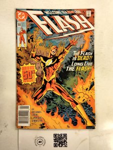 Flash #50 NM DC Comic Books Vandal Savage Justice League Green Lantern 3 HH45