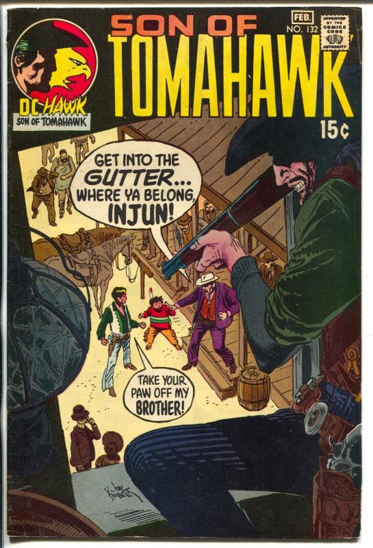 Tomahawk  #132 1970-DC-Son of Tomahawk-Kubert-George Washington-FN 