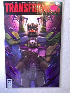 Transformers: TILL ALL ARE ONE #10 NM  COVER A  IDW 2016 