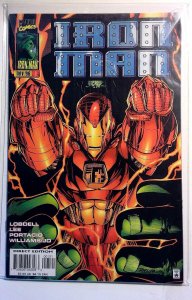 Iron Man #1 B (1996) Marvel Comics 2nd Series Var The Hulk 1st Print Comic Book