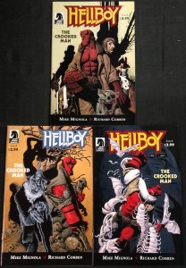 HELLBOY MODERN AGE 3-ISSUE SERIES SET #1-3 (VF-NM) 