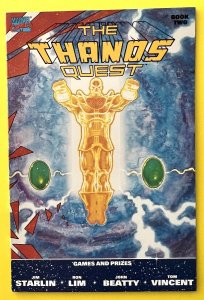 THANOS QUEST 1 + 2 FIRST PRINT EDITIONS INFINITY GAUNTLET (1990) B2