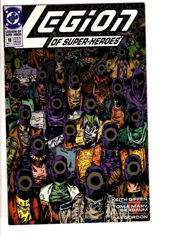 8 Legion Of Super-Heroes DC Comic Books # 13 15 14 16 17 18 19 20 RJ1