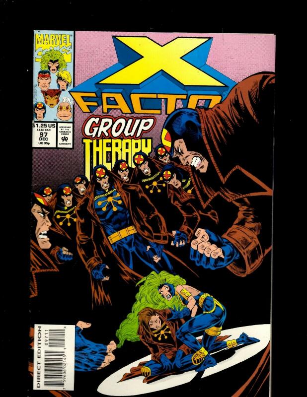 Lot of 12 X-Factor Marvel Comic Books #84, #85, #88, #89, #92, #93-99, JF20 