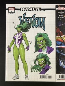 WHAT IF...? VENOM #1 CVR A + 1:10 HERVAS DESIGN VAR SET IN-HAND 2024 PROSHIPPER