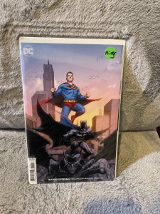 Batman/Superman #2 Jerome Opeña Cardstock Variant Cover (2019)